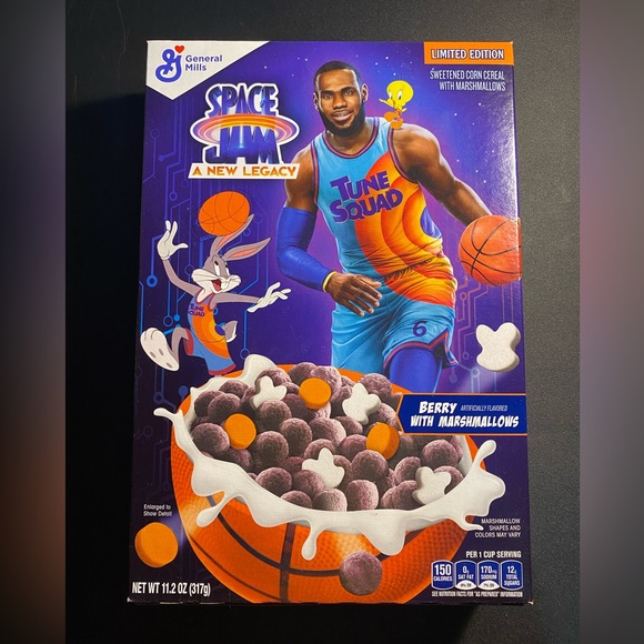 Nike Other - Space Jam Cereal Box
